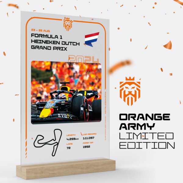 2024 Dutch GP Orange Army Frame 🇳🇱
