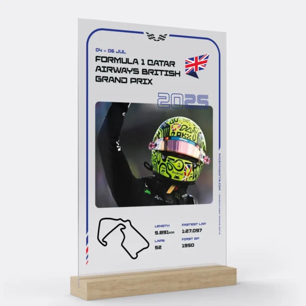 2025 British GP Frame 🇬🇧
